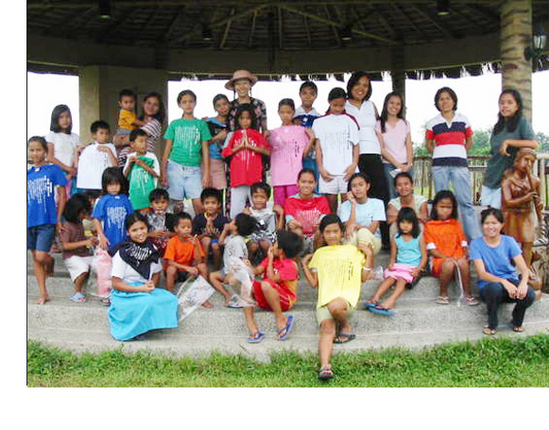 ２００６年８月　フィリピンの子どもたち